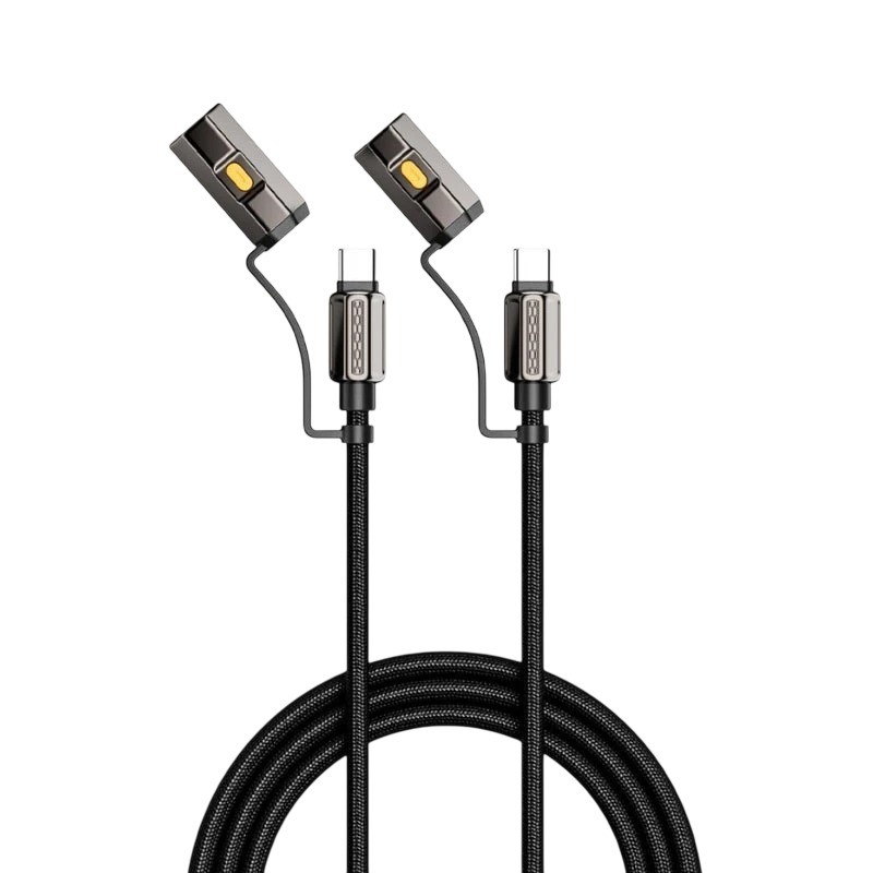 Cable Ultra-Resistente Carga Rápida 3 en 1 240W USB-C