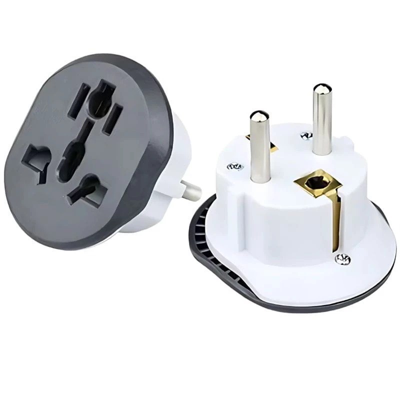 Adaptador enchufe Europeo a Universal