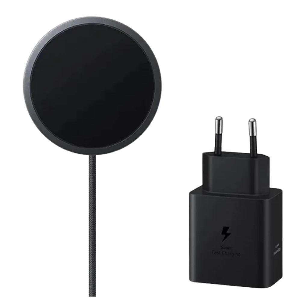 Cargador Inalámbrico Samsung EP-P2900TBE 25W + Adaptador de 45W