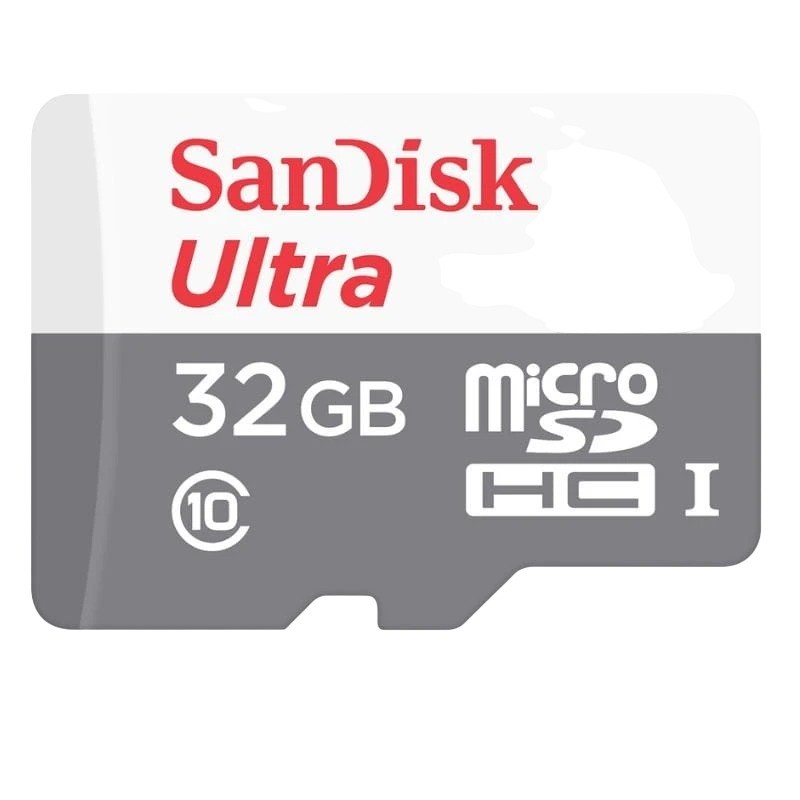 Tarjeta microSD SanDisk Ultra 32GB Gris/Blanco Clase 10