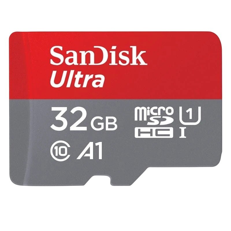 Tarjeta microSD SanDisk Ultra 32GB Gris/Rojo 120MB/s A1