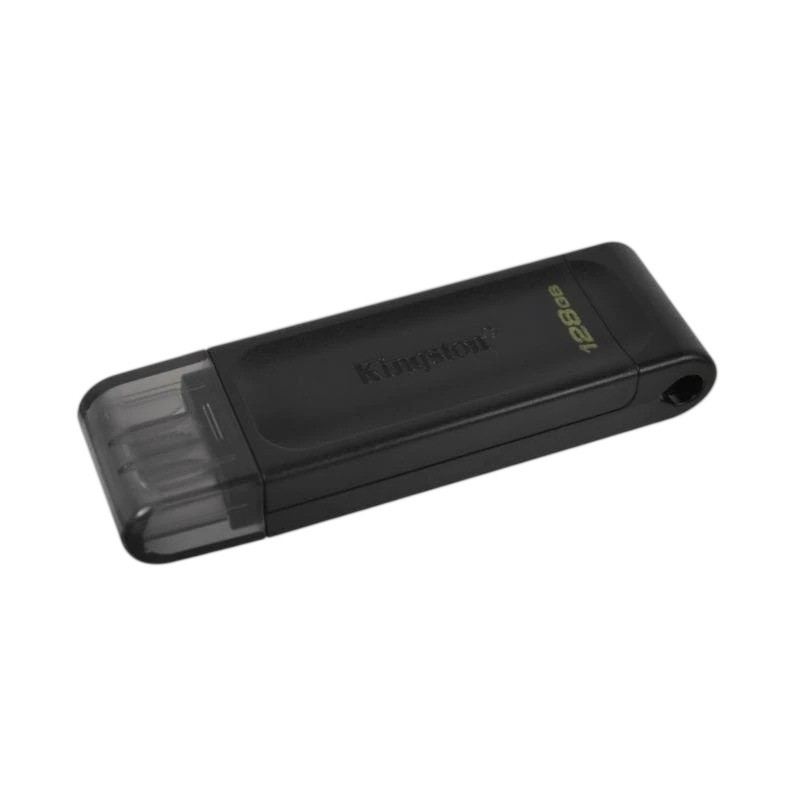 Pendrive Kingston DataTraveler 70 128GB Negro USB-C 3.2 Gen 1 200MB/s