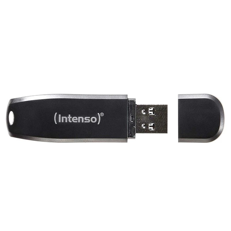 Pendrive Intenso Speed Line 256GB Negro USB 3.0