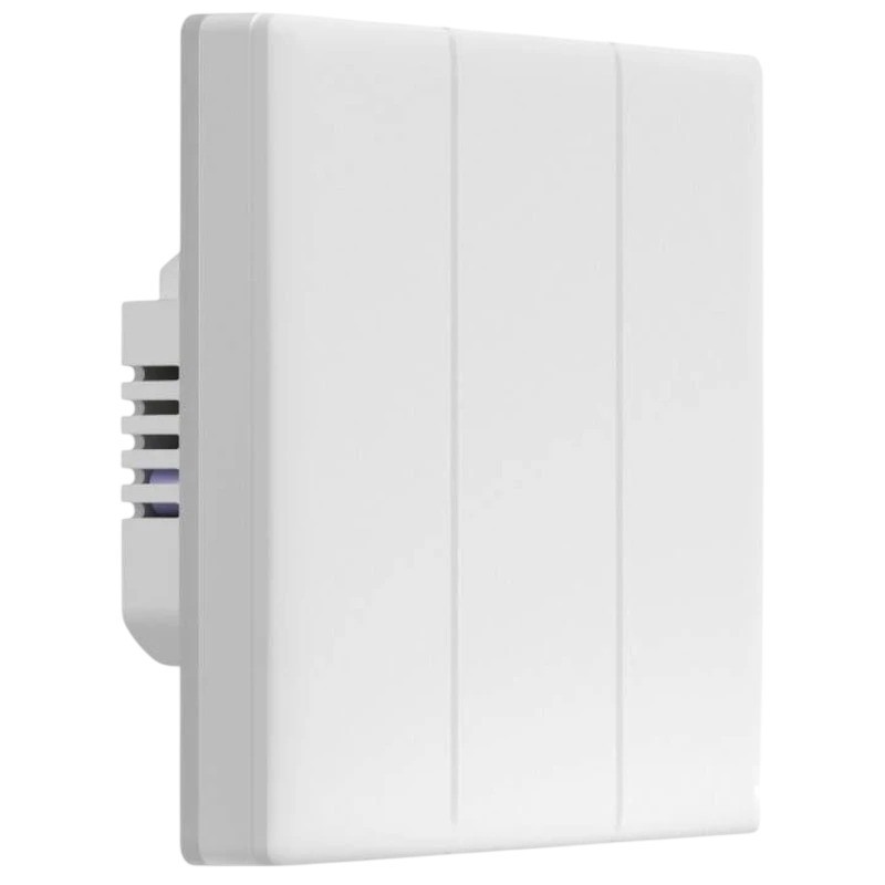 Interruptor táctil inteligente de pared SONOFF TX T5 3C 3 botones Blanco WiFi