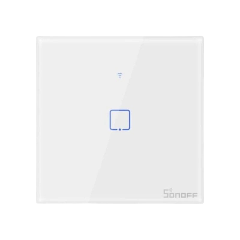 Interruptor táctil inteligente SONOFF T0 1C WiFi compatible con Alexa y Google