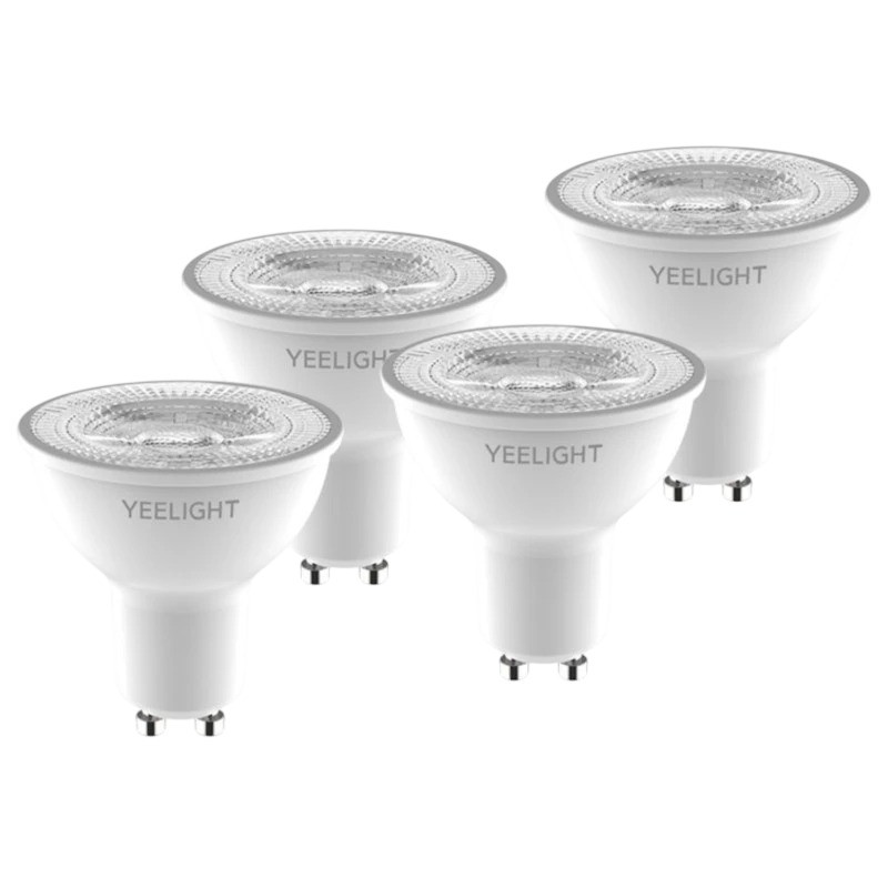 Pack x4 Yeelight GU10 Smart Bulb W1 LED Dimmer