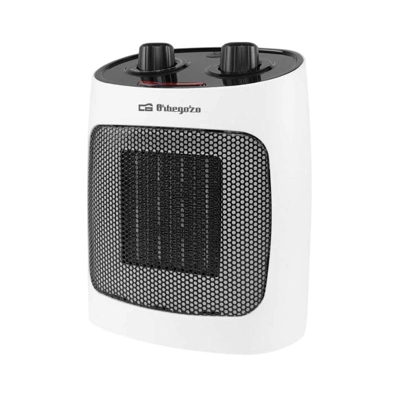 Orbegozo CR 5031 Negro/Blanco 2000W termostato protección contra sobrecalentamiento Calefactor cerámico
