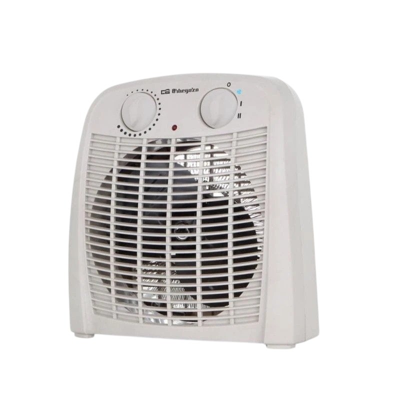 Calefactor eléctrico Orbegozo FH 7000 Gris 2000W termostato protección contra sobrecalentamiento