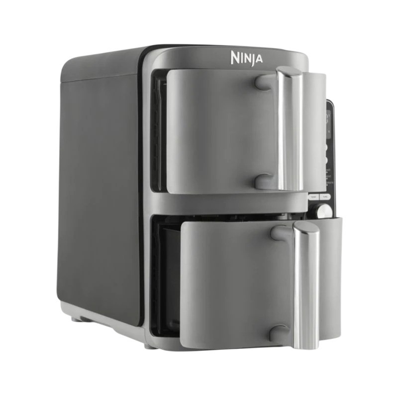 Freidora de aire caliente Ninja SL400EU Doble Vertical 9,5L Negro/Gris 2470W 6 programas