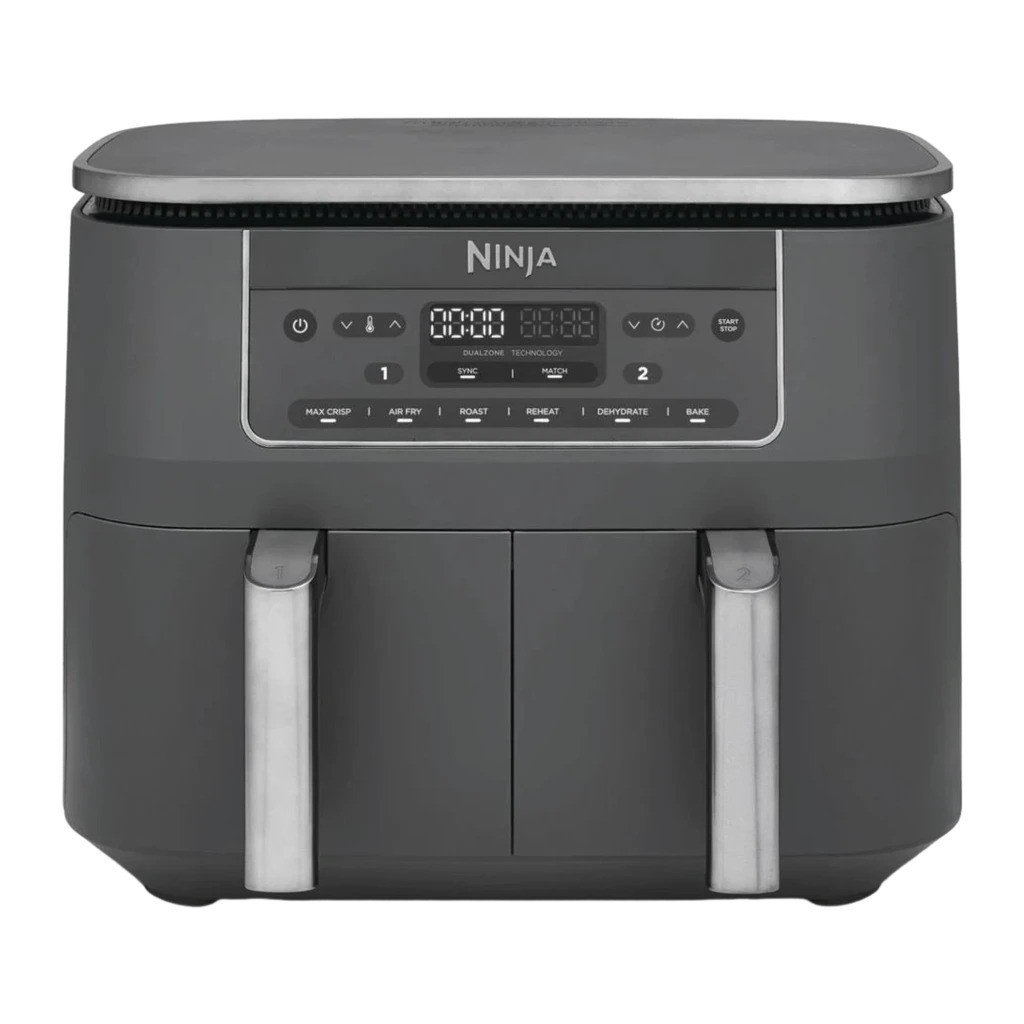 Freidora de aire Ninja Dual Zone DZ300EU Doble Cesta 7,6L 2400W 6 Programas pantalla táctil