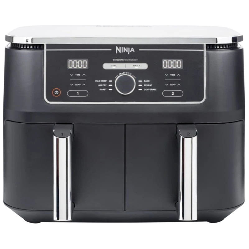 Freidora de aire NINJA Dual Zone Foodi MAX AF400EU 9,5L 2470W doble cesta pantalla táctil