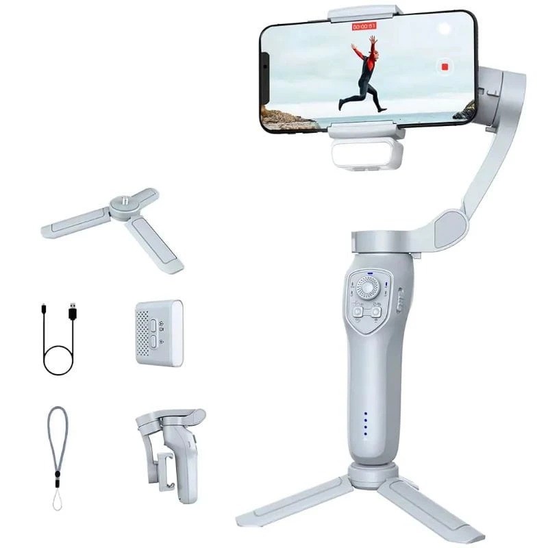 Gimbal L7C Pro Plus Seguimiento Automático con IA 3 ejes 5h carga máxima 280 g 2000mAh