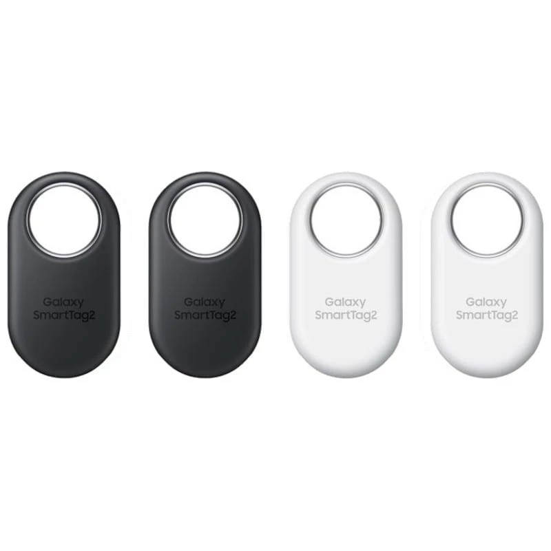 Dispositivo localizador Samsung Galaxy SmartTag 2 Negro/Blanco Pack ×4 NFC IP67 Bluetooth