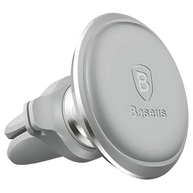 Soporte de teléfono para coche Baseus Air Vent Silver OS