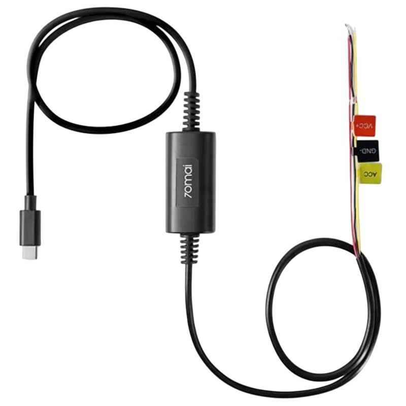 70mai Hardwire Kit UP03 A800SE/T800/M800/X800/A810/A810S/M500/Omni Negro