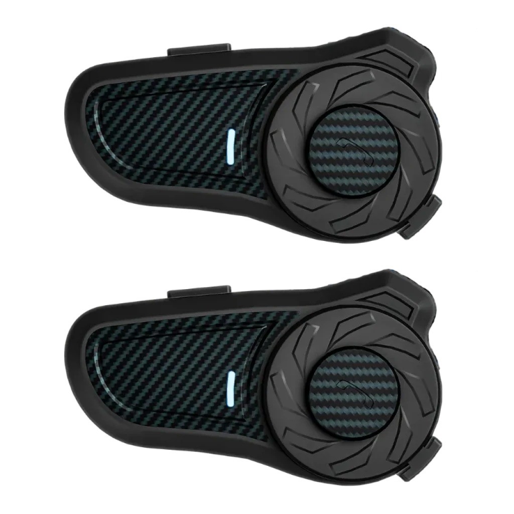 Intercomunicador para moto Hysnox X9 Mesh (Pack x2) 10 interlocutores Bluetooth 5.1 IP65 15h