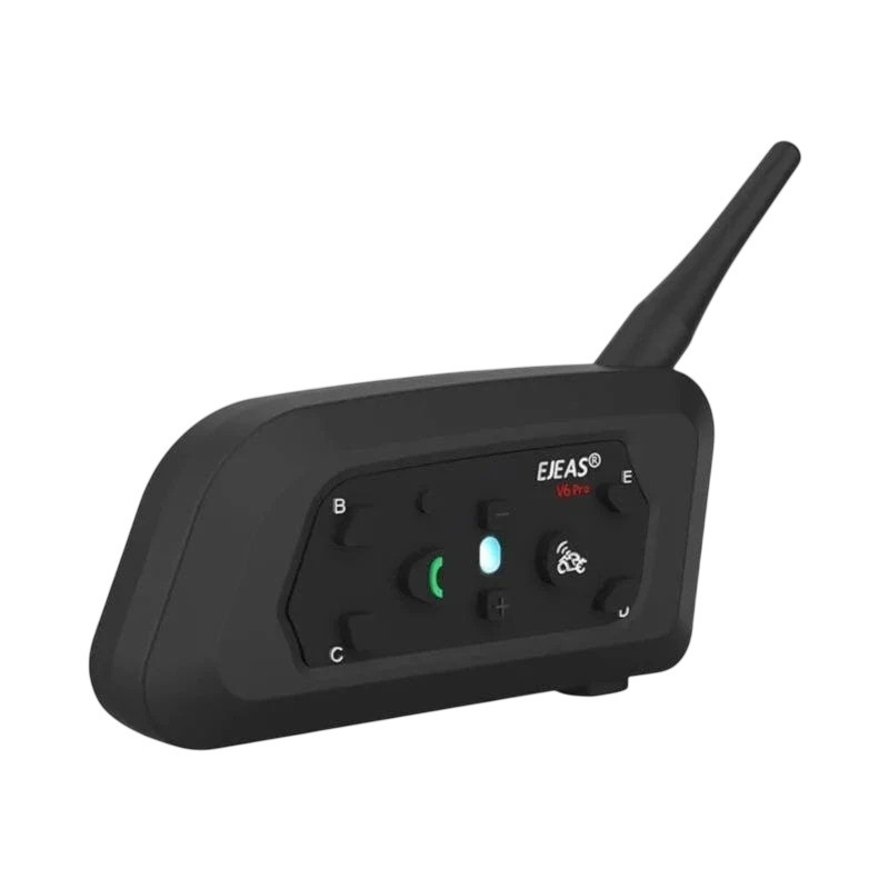 Intercomunicador para moto EJEAS V6 Pro+ Full Duplex para 6 interlocutores 1200m Bluetooth 5.1