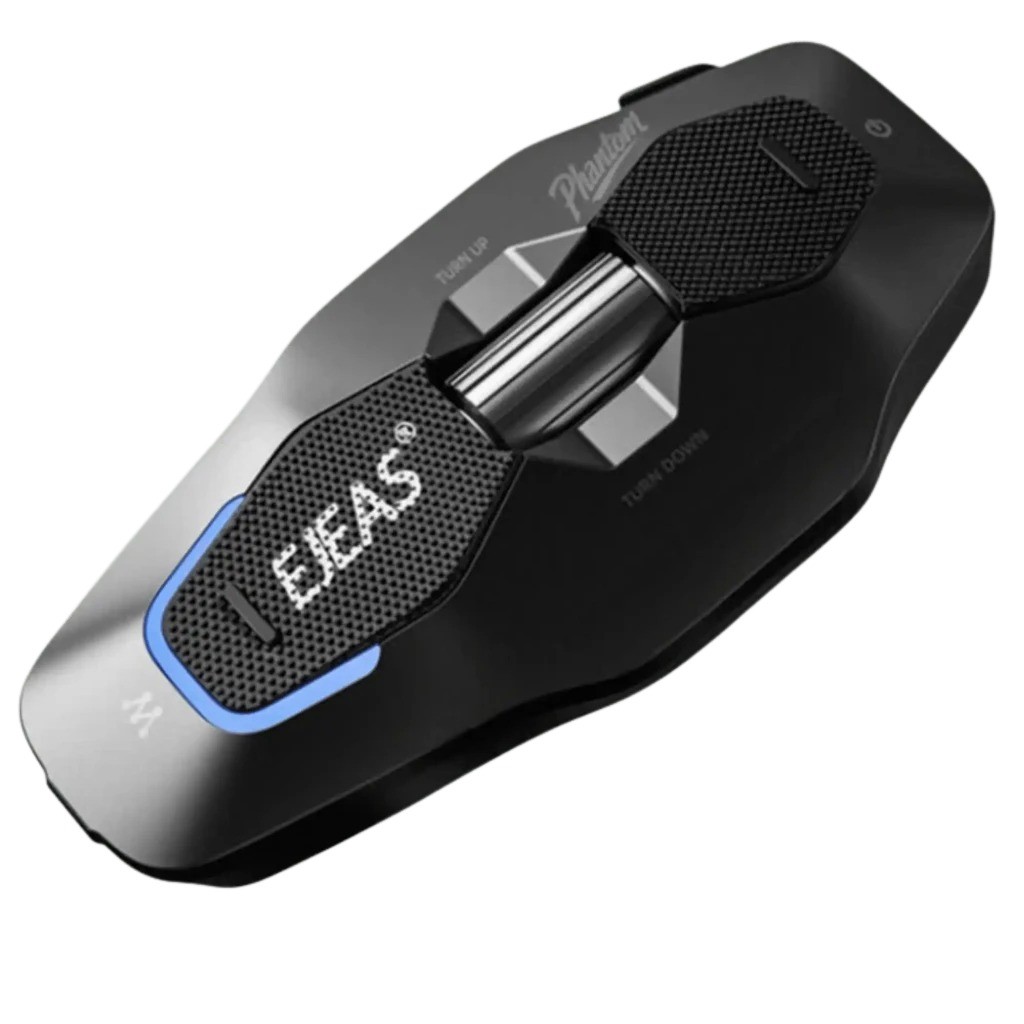 Intercomunicador EJEAS X10 Plus Mesh para 100 participantes con reducción de ruido por IA 15h