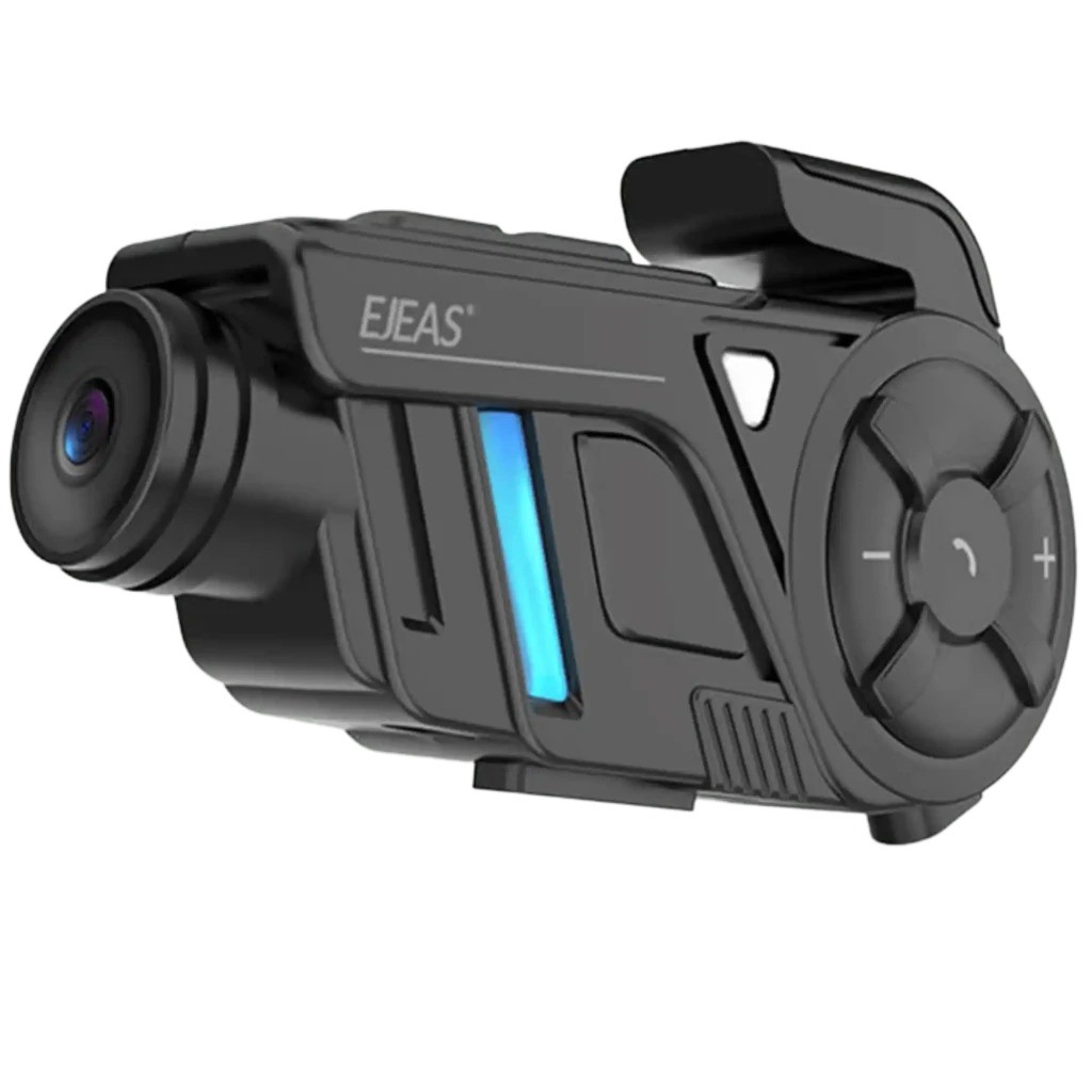 Intercomunicador EJEAS K1Pro: Mesh 3.0 con Grabadora de Vídeo 2K 1000m IP67 17h