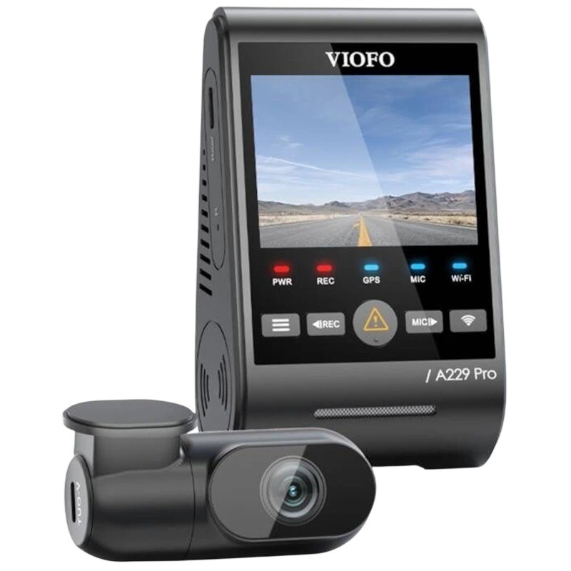 VIOFO A229 Pro 4K + 2K WiFi GPS - Dash Cam