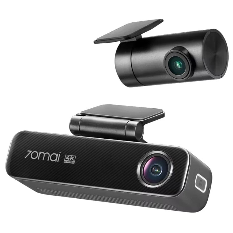 70mai M800 4K HDR visión nocturna Dashcam + Camara Trasera 70mai RC14