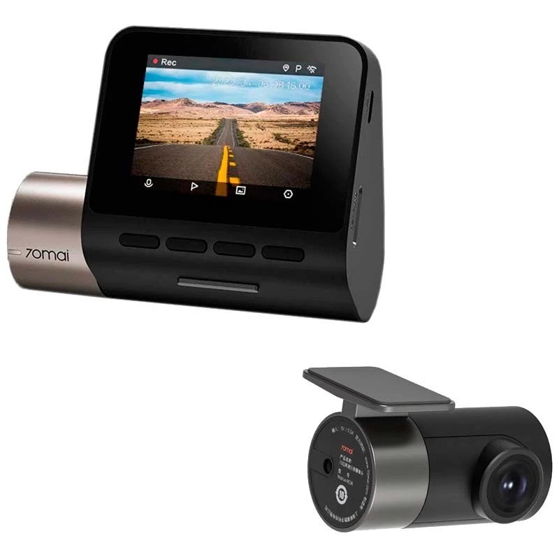 70Mai Kit A500s Pro Plus+ GPS Dashcam + Cámara Trasera 70mai RC06