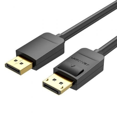 Cable DisplayPort 1.2 4K Vention DisplayPort Macho - DisplayPort Macho Negro