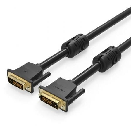 Cable DVI Vention DVI-D Macho - DVI-D Macho 1.5m Negro