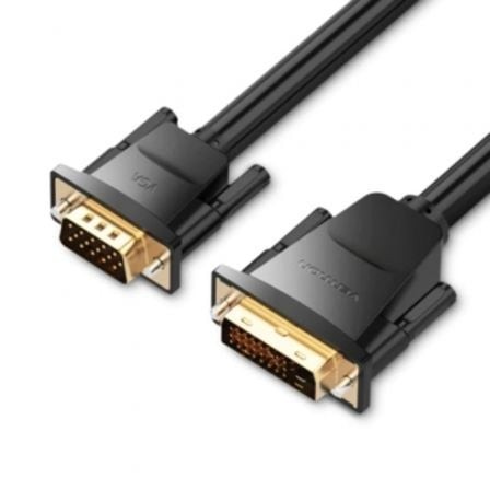 Cable Conversor Vention DVI Macho - VGA Macho 1.5m Negro