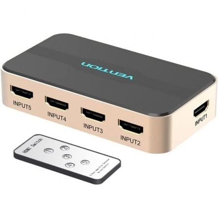 Duplicador HDMI Vention 5x HDMI Hembra - HDMI Macho