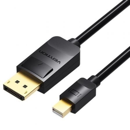 Cable DisplayPort Vention Mini DisplayPort Macho - DisplayPort Macho 3m Negro