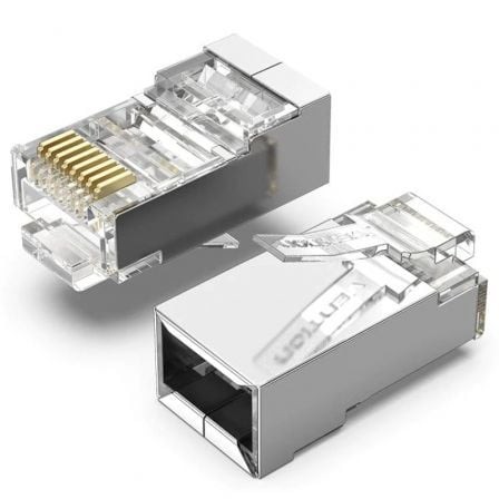 Conector RJ45 Cat.6 FTP 10 uds