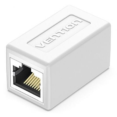 Adaptador Conector RJ45 Cat.6 FTP RJ45 Hembra - RJ45 Hembra Blanco