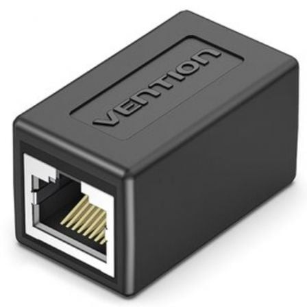 Adaptador Conector RJ45 Vention Cat.6 FTP RJ45 Hembra - RJ45 Hembra 5 uds Negro