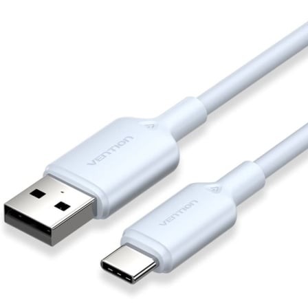 Cable USB 2.0 Tipo-C Vention USB Tipo-C Macho - USB Macho Hasta 60W 480Mbps