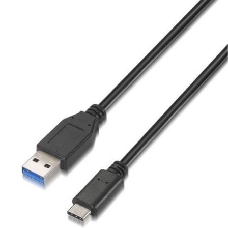 Cable USB 3.1 Tipo-C Aisens USB Tipo-C Macho - USB Macho 10Gbps Negro