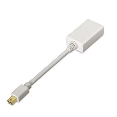 Conversor Aisens Mini DisplayPort Macho - HDMI Hembra 15cm Blanco