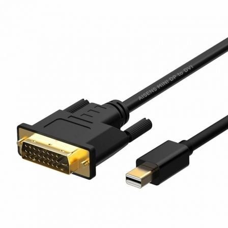 Cable Conversor Mini DisplayPort Aisens Mini DisplayPort Macho - DVI Macho 2m Negro