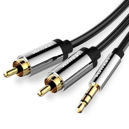 Cable Estéreo Vention Jack 3.5 Macho - 2x RCA Macho
