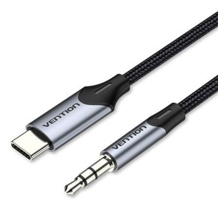Cable Conversor Audio Vention USB Tipo-C Macho - Jack 3.5 Macho