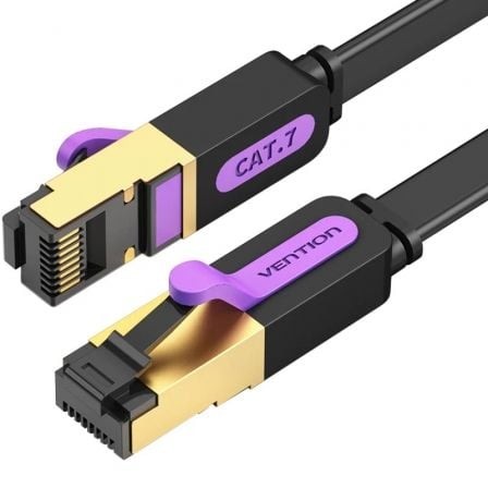 Cable de Red RJ45 STP Vention Cat.7 Negro