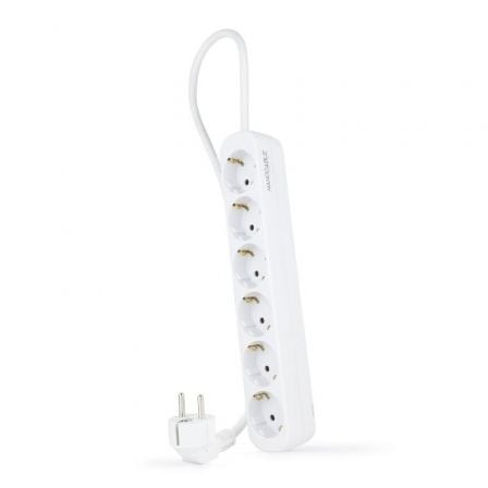 Regleta Nanocable 6 Tomas de Corriente Cable 1.4m