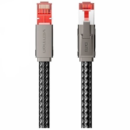Cable de Red RJ45 SFTP Vention IKMHG Cat.8 Gaming 50cm Gris