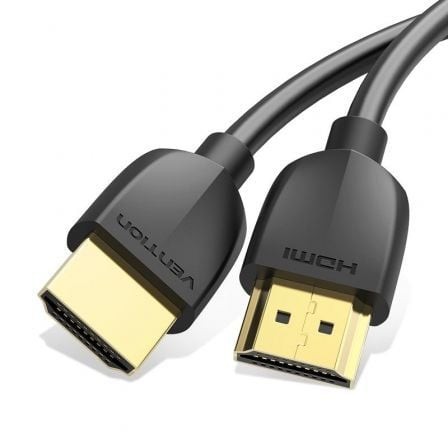 Cable HDMI 2.0 4K Portatil Vention HDMI Macho - HDMI Macho Negro