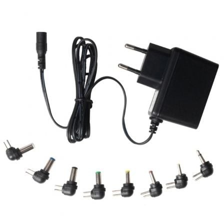 Cargador de CA CC Fonestar AD-520F 10W 8 Conectores Voltaje 5V