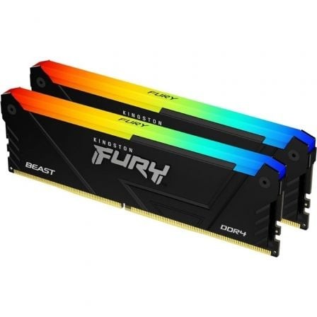 Memoria RAM Kingston FURY Beast RGB 2 x 16GB DDR4 3200MHz CL16 DIMM