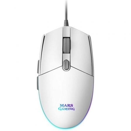 Ratón Gaming Mars Gaming MMGW Hasta 3200 DPI Blanco