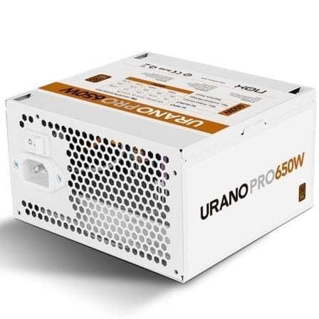 Fuente de Alimentación Nox Hummer Urano Pro White 650W 80 Plus Bronze