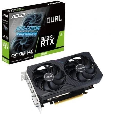 Tarjeta Gráfica Asus Dual GeForce RTX 3050 V2 OC 8GB GDDR6