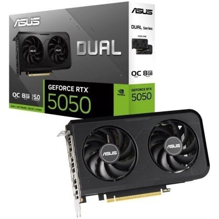 Tarjeta Gráfica Asus Dual GeForce RTX 5050 OC 8GB GDDR6